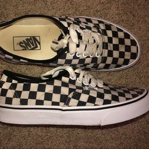 Checkerboard Vans